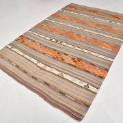 6x9 Soft Colors Persian Kilim Rug, 179x267Cm Anatolian Rug