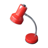 Vintage red office Veneta lamp