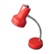 Vintage red office Veneta lamp