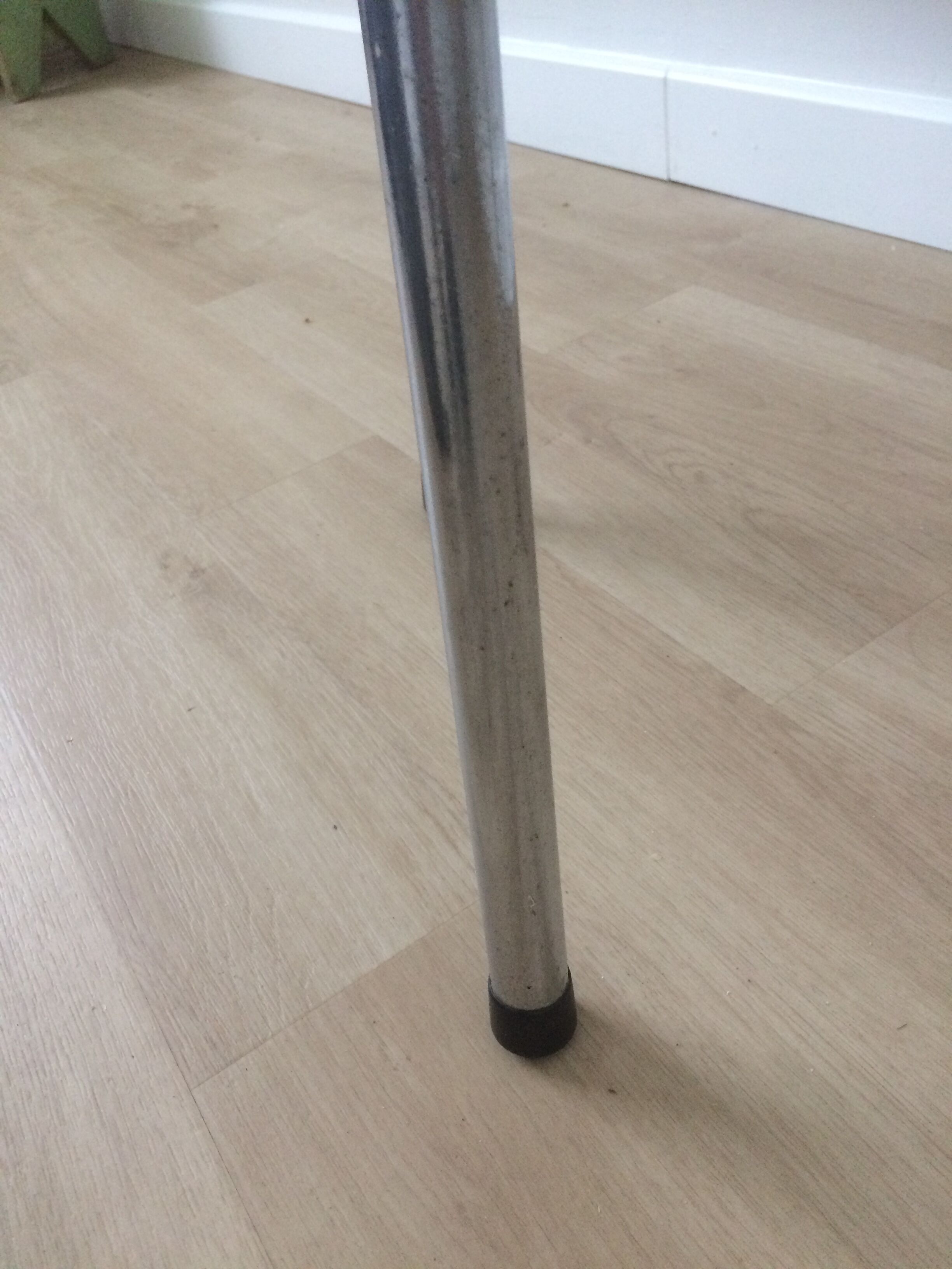 Vintage stool wood metal