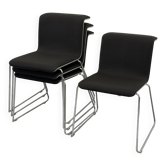 Lot de 4 chaises « Tab Chair » Bulo par Alain Berteau