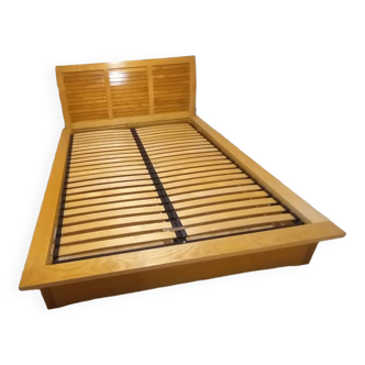 140 solid wood bed