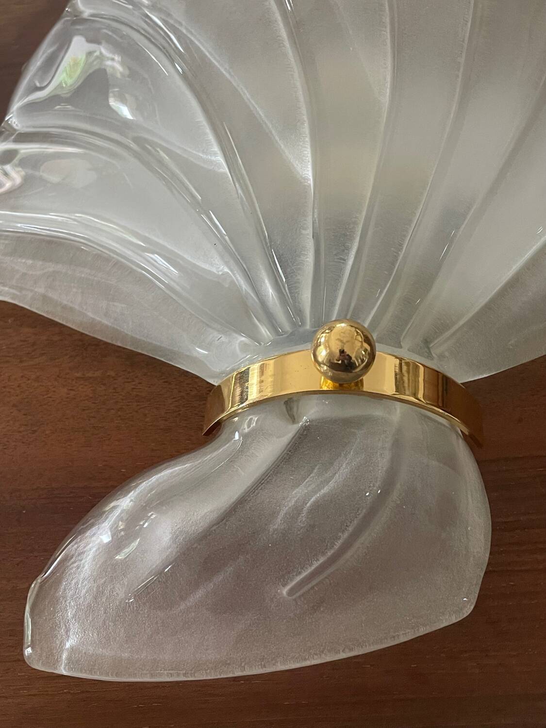 Applique coquille Murano vintage