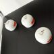 Set of 3 vintage Legrand two-way switches from the 70s/80s