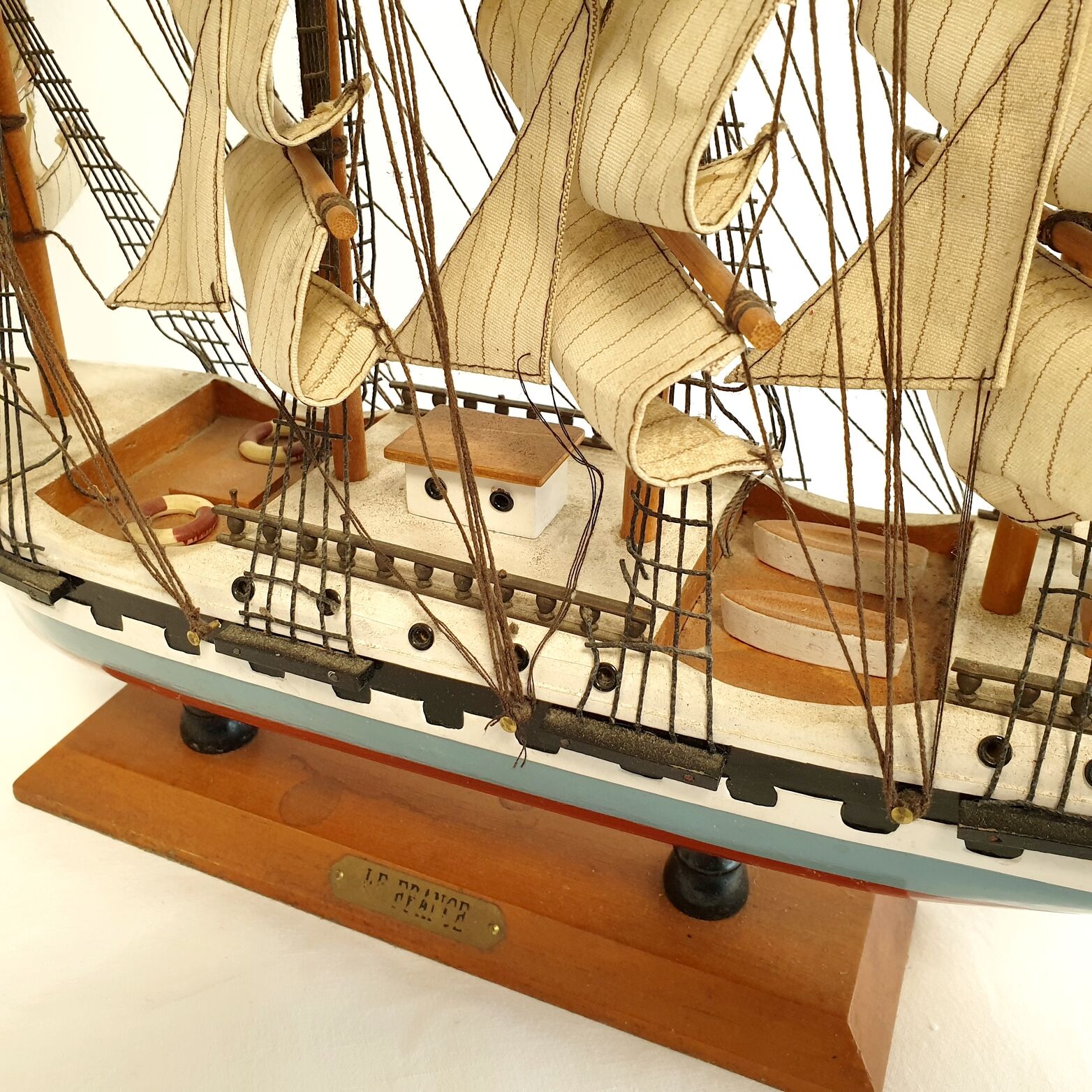 model of sailing boat / sailboat / old rigging