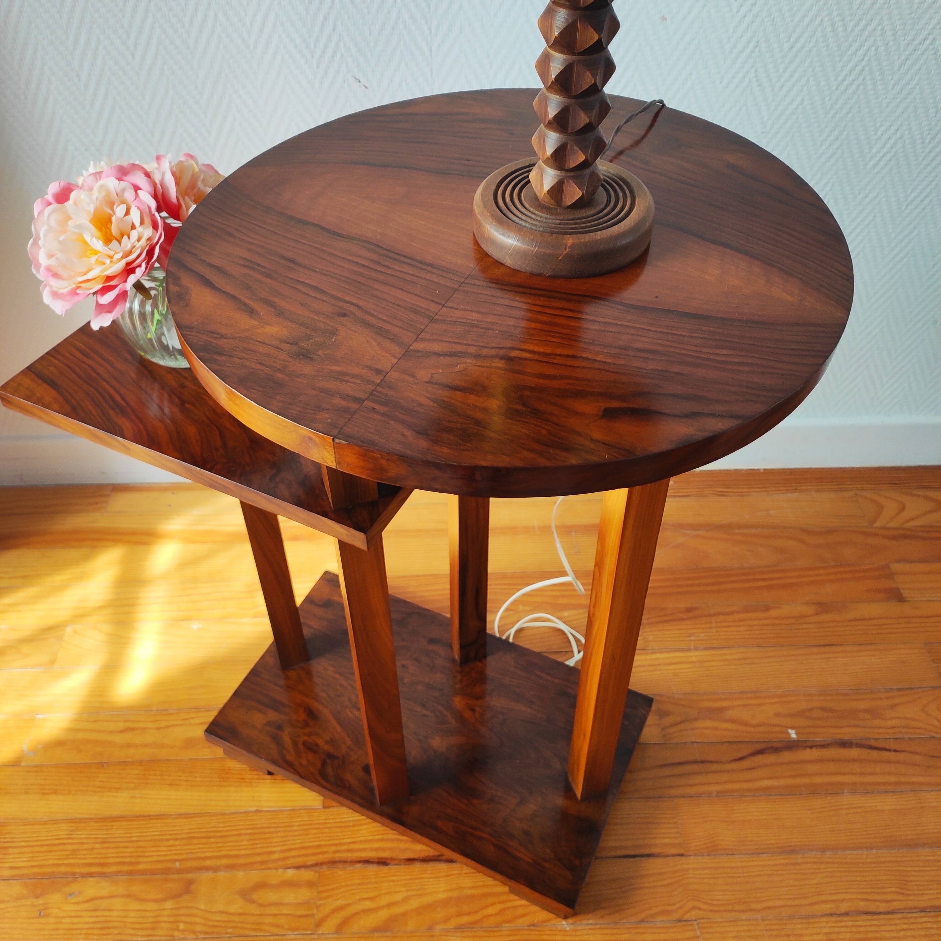 Wooden console table – Art Deco style