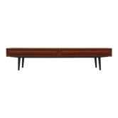 Teak lowboard, Danish design, 1970s, production: Denmark