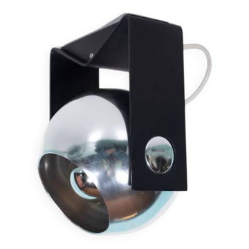 Lampe boule années 70 style Space Age, lampe de table, murale ou plafonnier