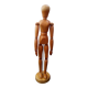 Mannequin femme articulé en bois