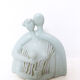 Couple bleu , ceramiche chiminazzo, 1970