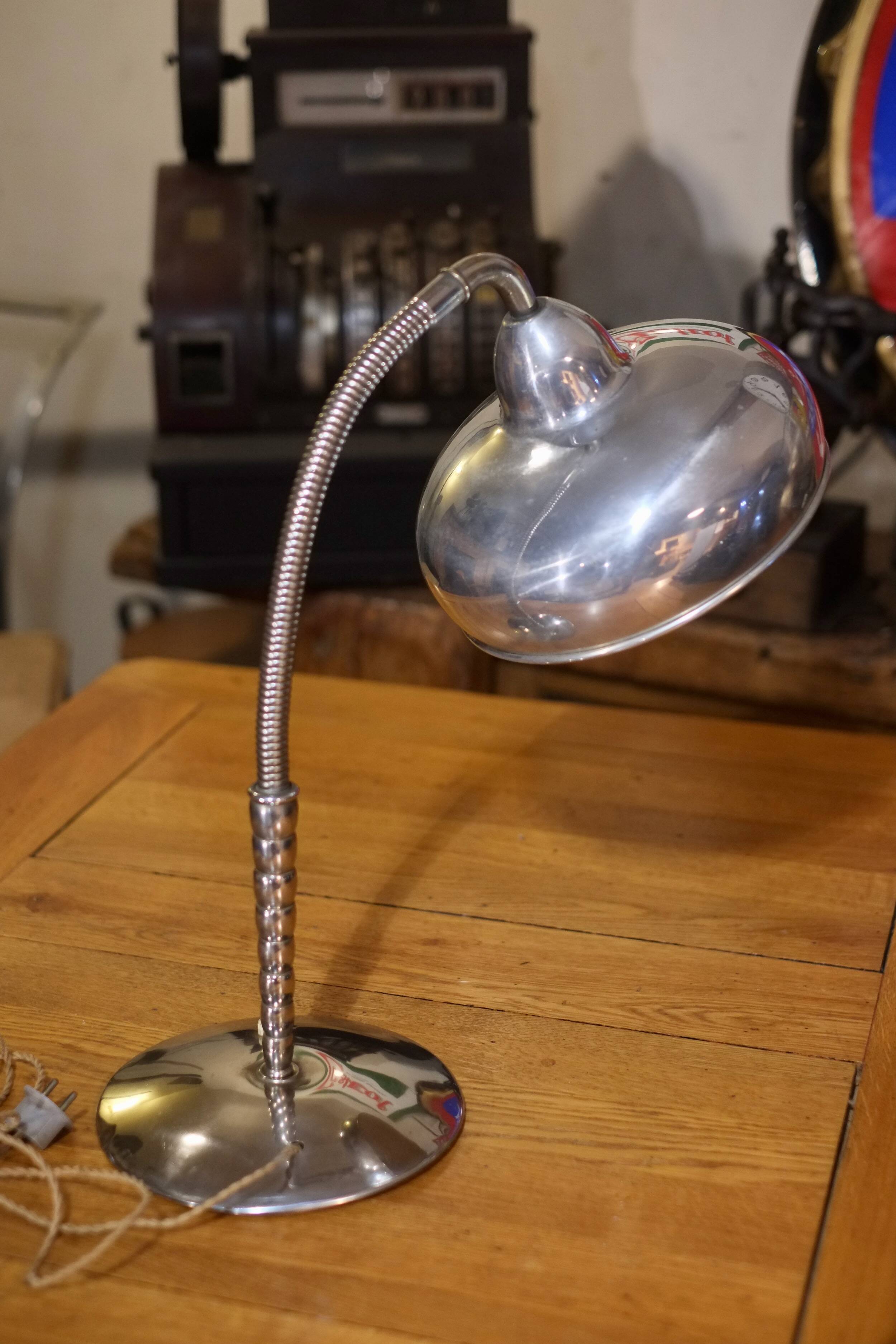 very rare vintage pirouett desk lamp