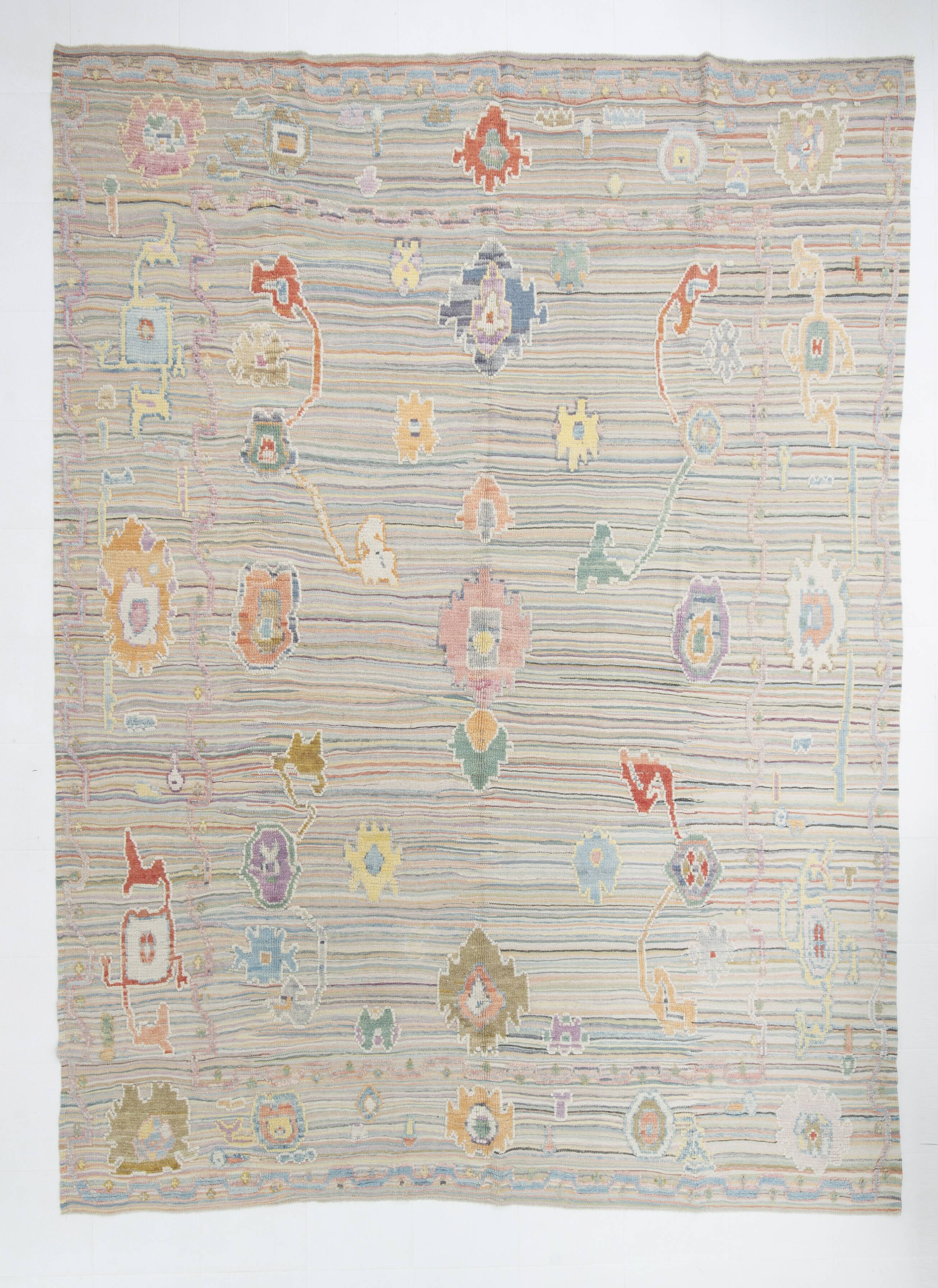 10x14 oversize  oushak rug, 319x429cm