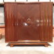 Mahogany wardrobe by Gaston Poisson art deco 1930