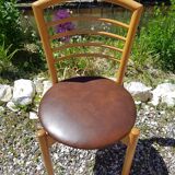 Paire ancienne de chaises EKA Wohnmobef