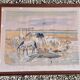 Yves Brayer Lithograph Herd of Horses in Camargue