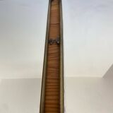 Metal triptych mirror from the 1950s