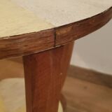 Pedestal table, art deco side coffee table 1930