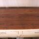 Merchant counter in Burmese teak with original white patina