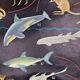 XL vintage linen school chart – ‘Relations of the animal kingdom’