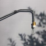 JIB200 curved stem lamp with handle