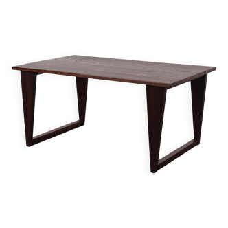 Table basse en chêne, design danois, années 1970, production : Danemark