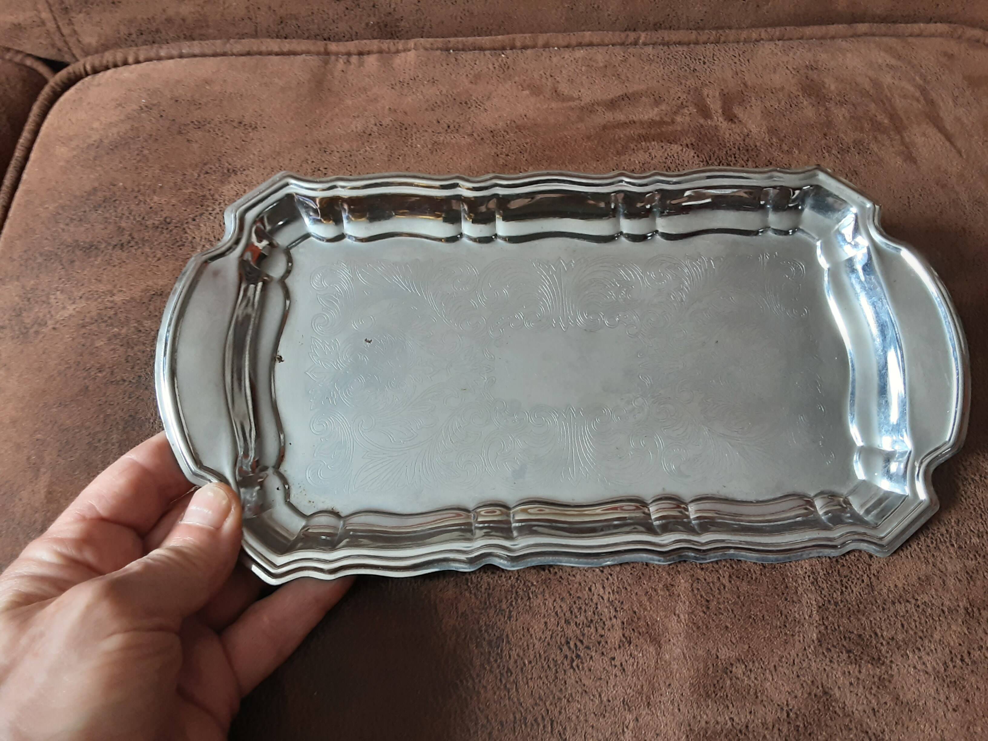Metal butter dish