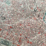1883 - Map of the city of Paris