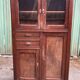 Vintage Parisian pine cabinet.