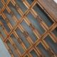 Vintage Dutch oak haberdashery shop cabinet, 1930s