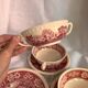 Tasses à soupe Villeroy et Boch Rusticana avec soucoupes.
