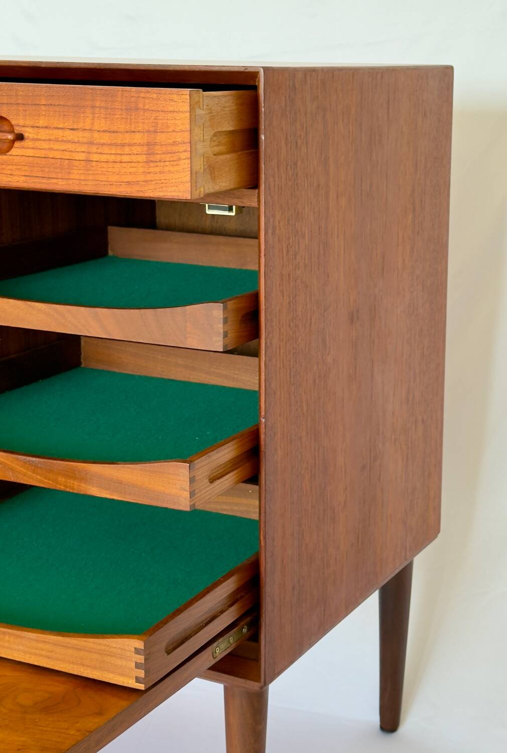 Mid-Century Modern Teak Bar by Ejvind A. Johansson – 1960s