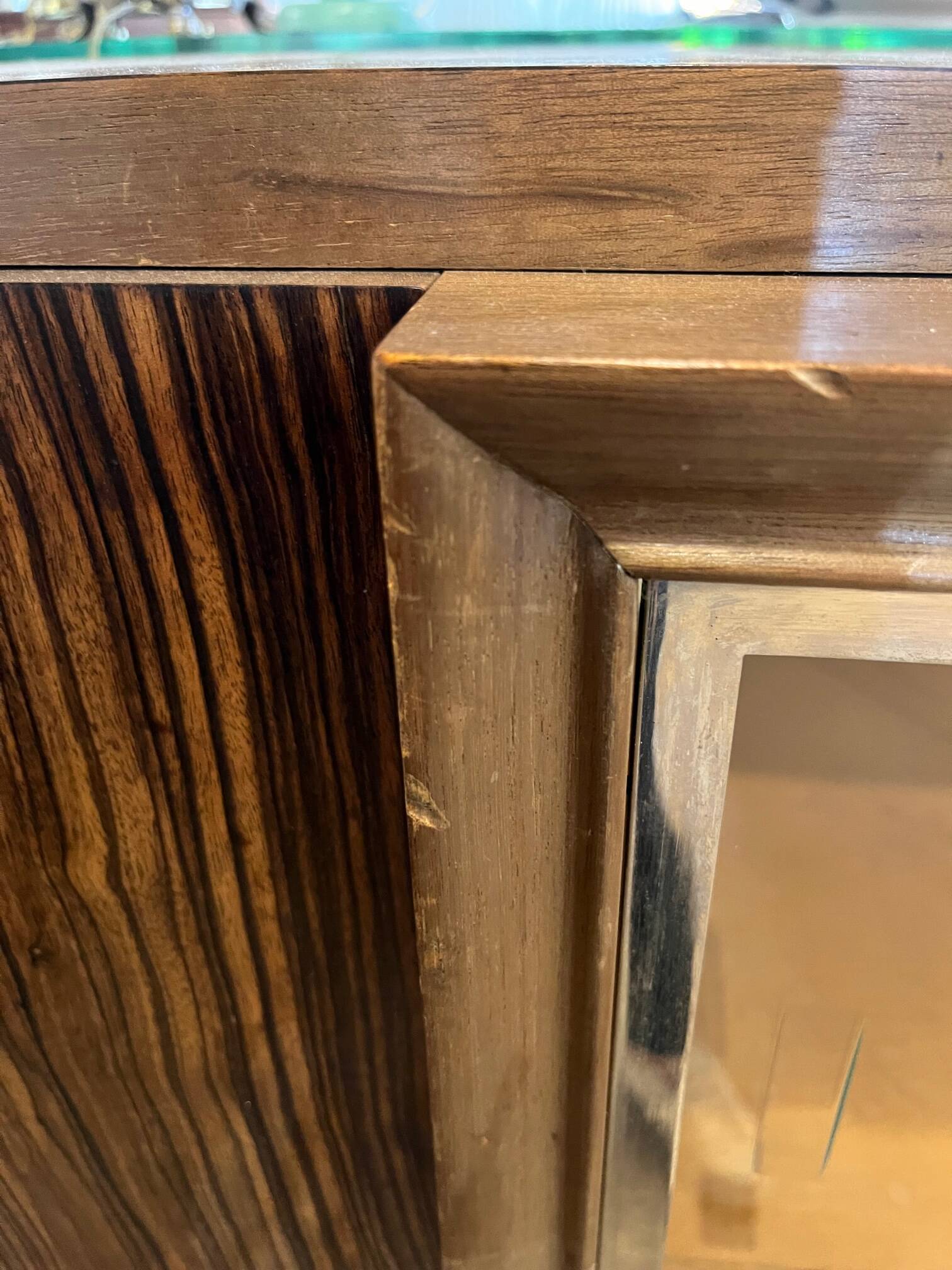 art deco sideboard in macassar ebony