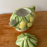 Teapot lemon pattern