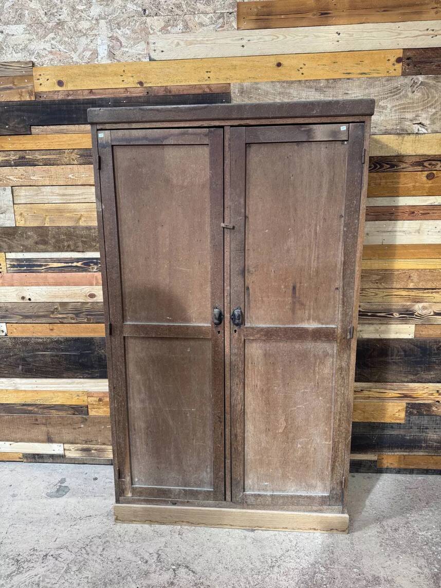 1940 Shop Cabinet - Oak - Authentic Trade Furniture