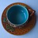 Tasse à déjeuner en barbotine