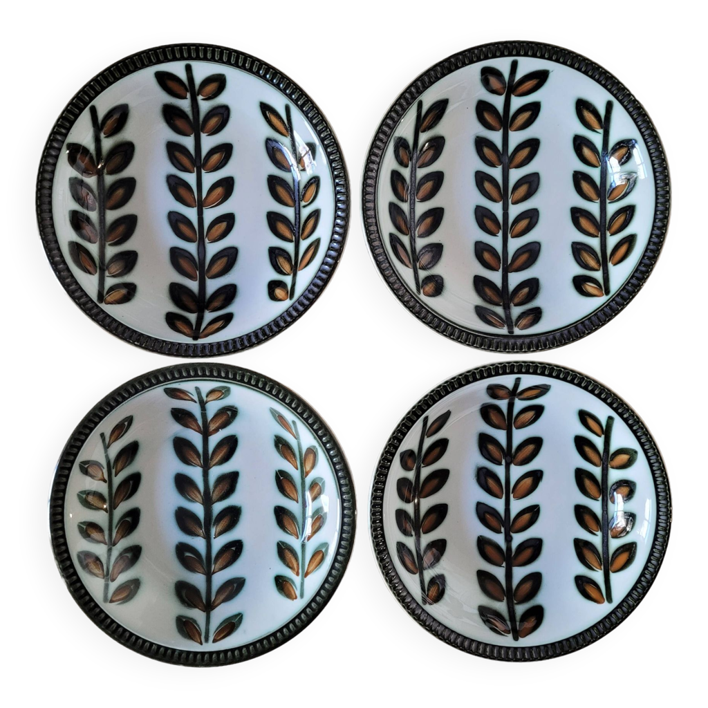 ARCOPAL * ROMANTIQUE romance * 14 assiettes : 1 plate + 4 creuses + 9