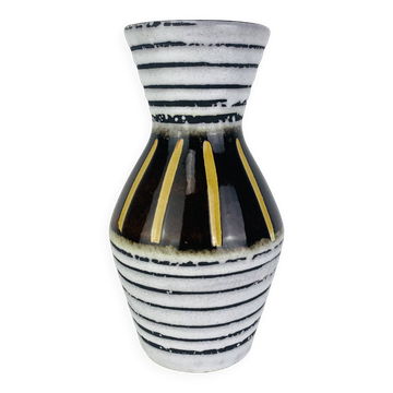 Vintage ceramic vase from West Germany, 1960s.