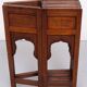 Fabulous Hoshiarpur Anglo Indian brass inlaid hardwood occasional coffee ta