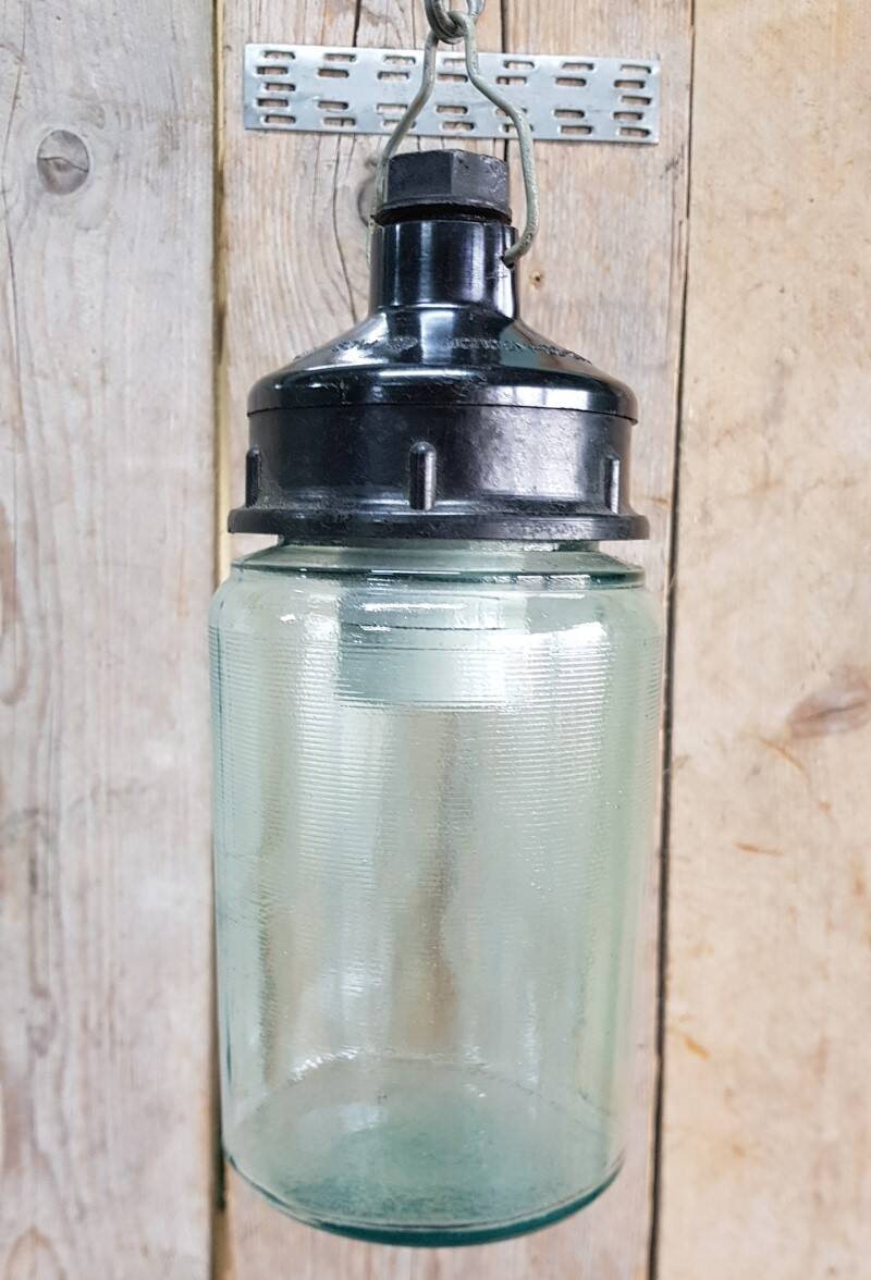 Antique industrial pendant lamp