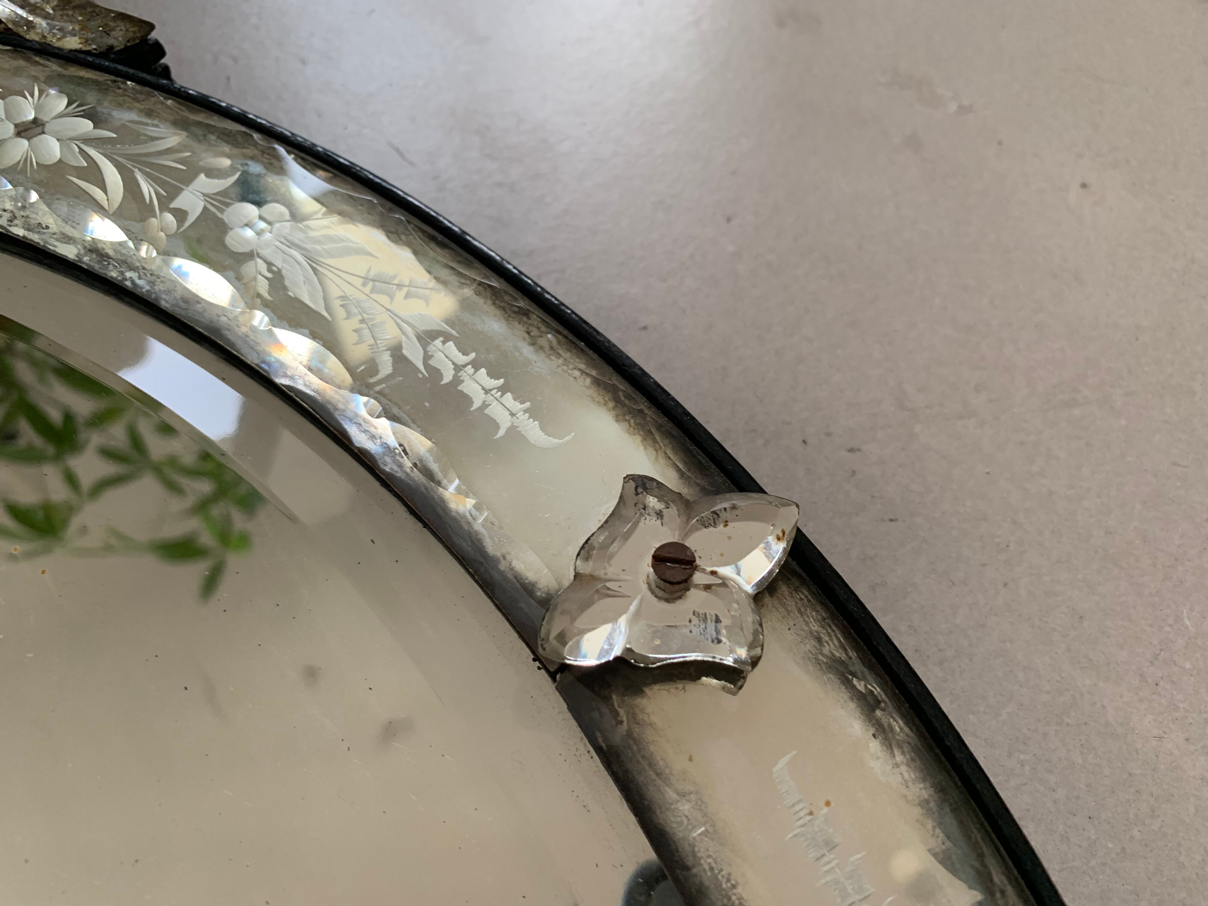 Ancient Venetian mirror