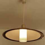 Vintage Danish Brass Pendant Light