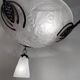 Muller Art Deco glass chandelier