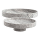 Silver travertine XL bowl