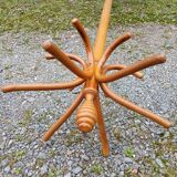 Antique parrot coat rack