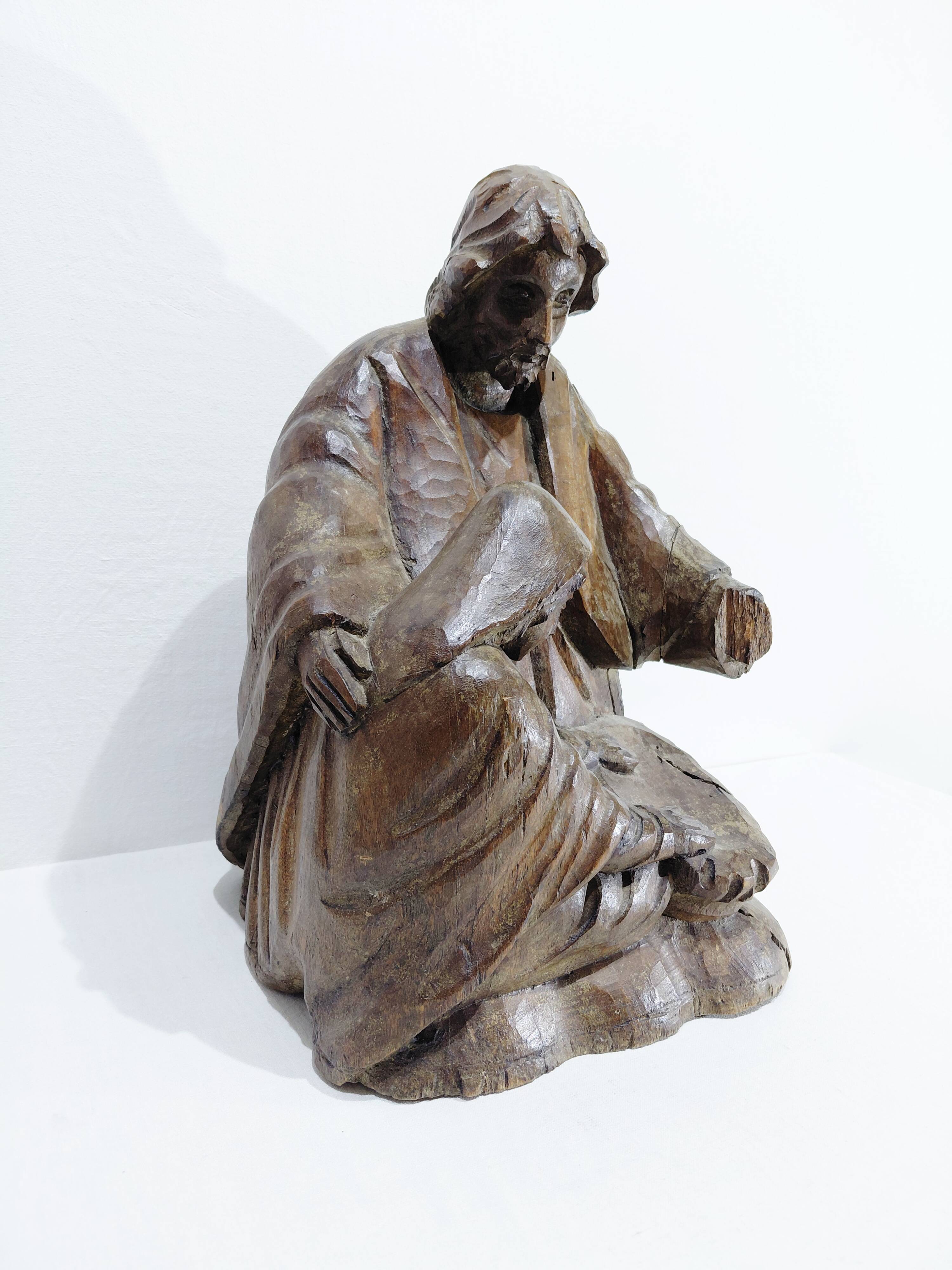 RELIGIOUS STATUE - JOSEPH AND MARY