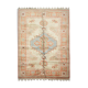 Handwoven antique turkish carpet, classic wool rug- 145x220cm