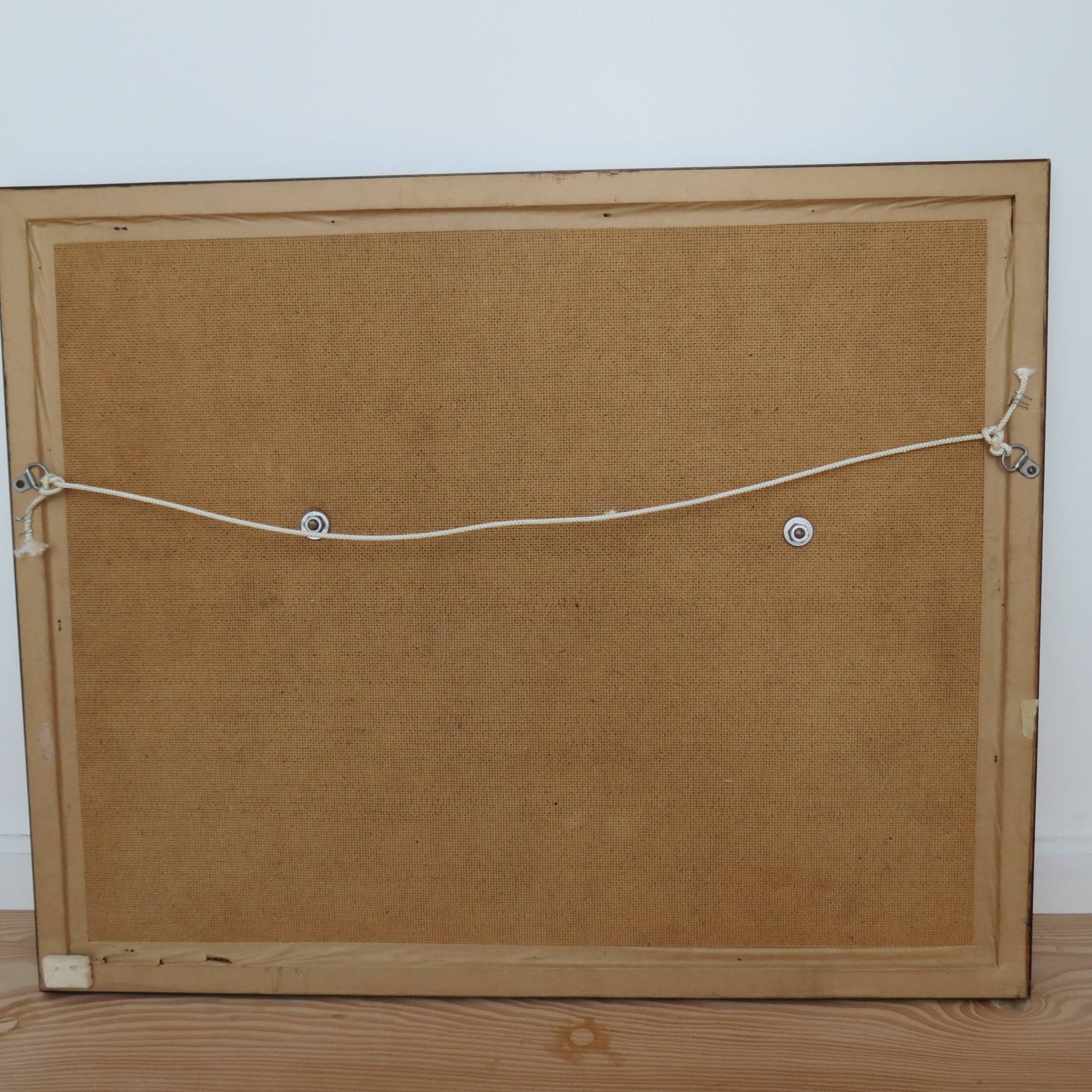 Giovanni  Schoeman Brutalist Cold Cast Metal Sculpture Fish Wall Hanging