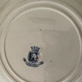 Flat plates Gien thistles