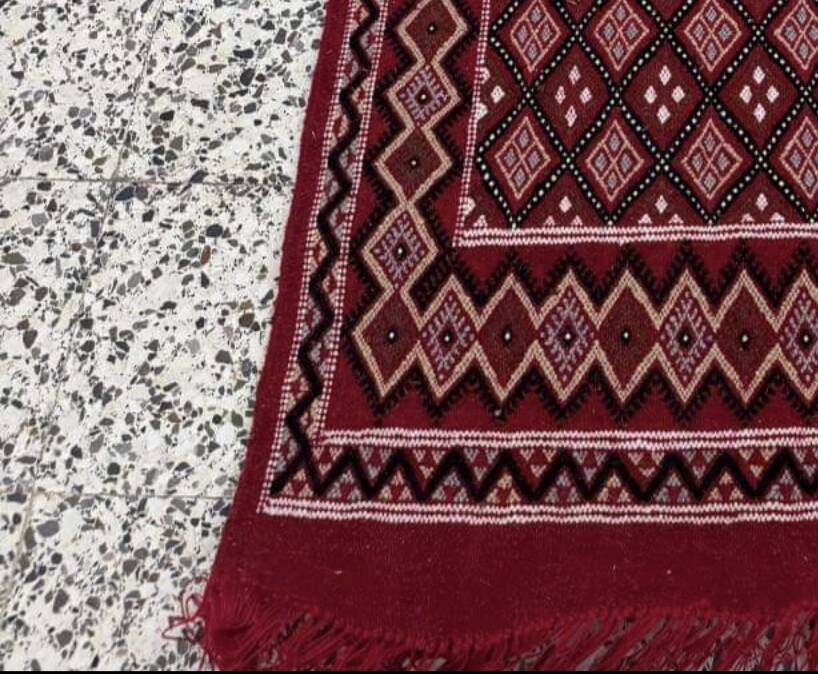 Handmade margoum carpet of superior quality
