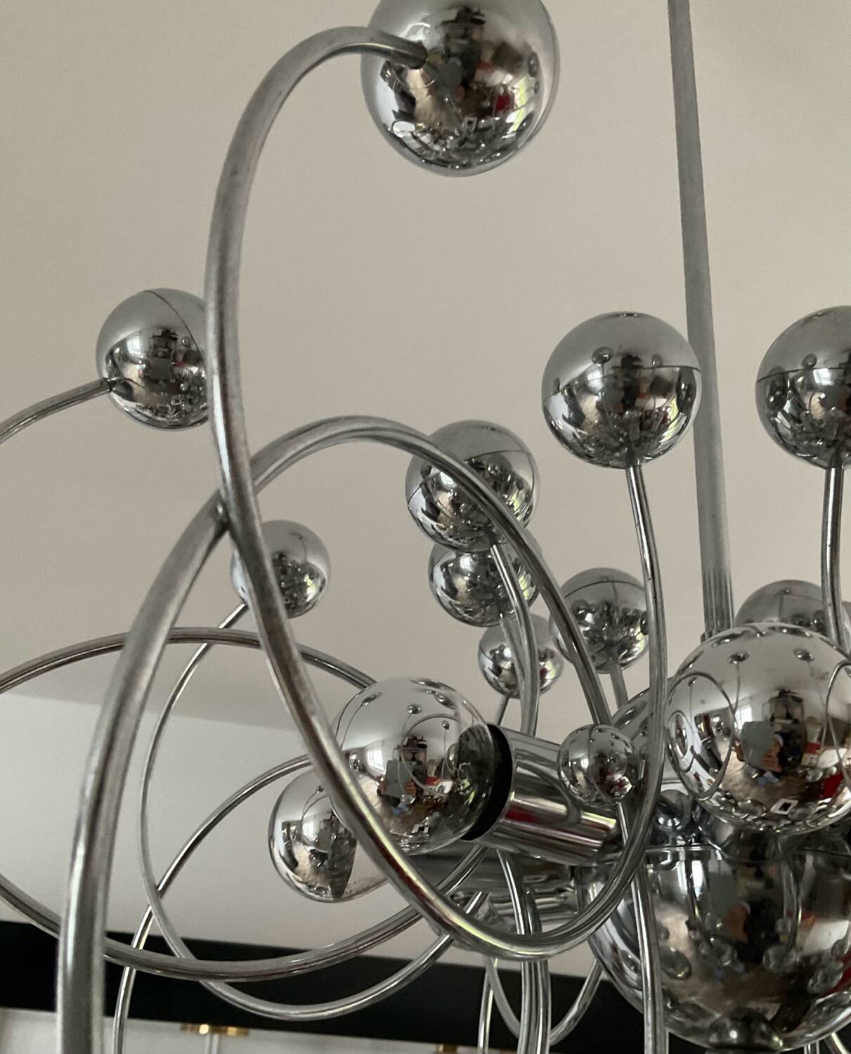 Vintage Sputnik chandelier from the 60s-70s